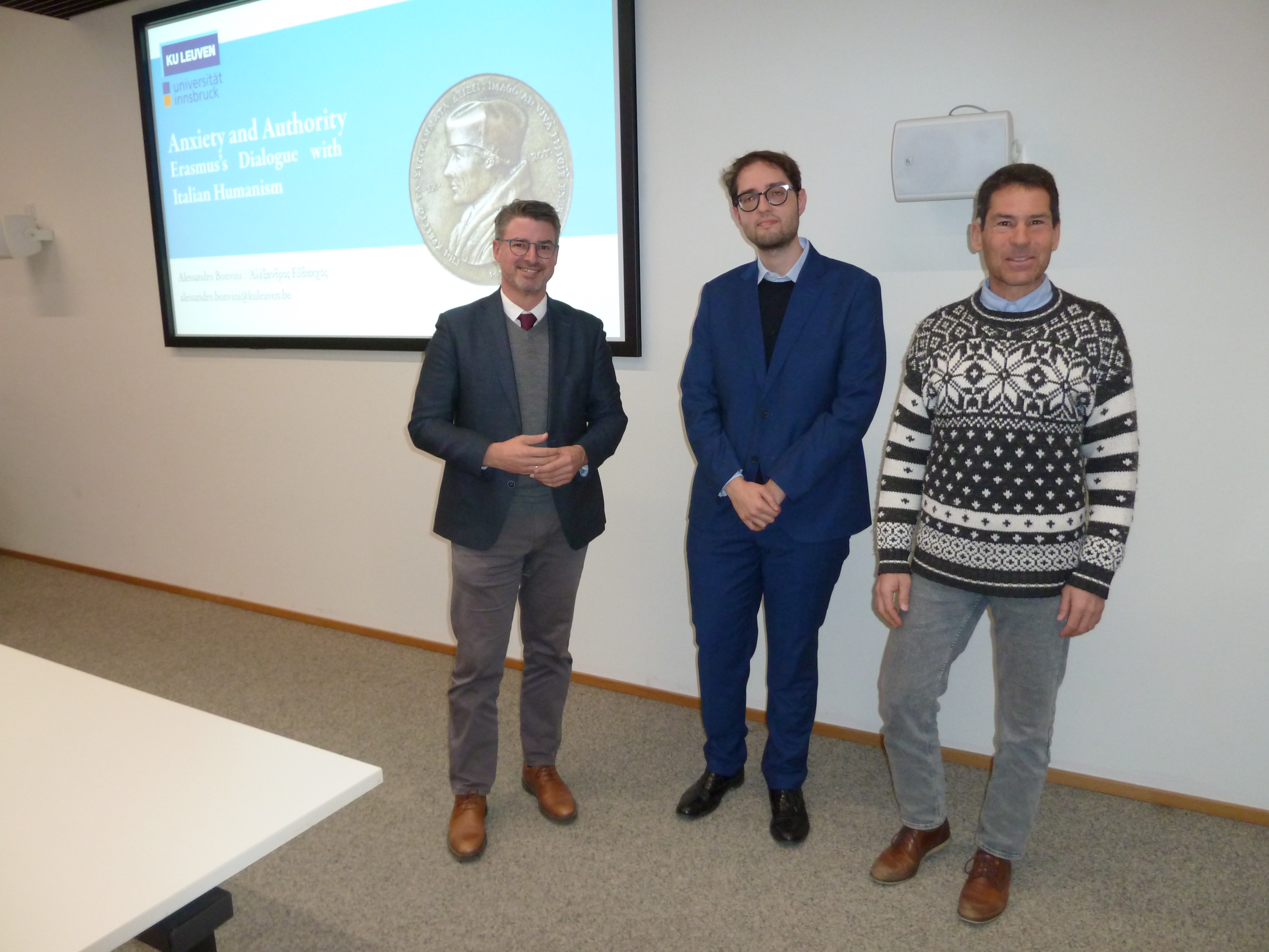 Alessandro Bonvini’s Final Talk of his Neo-Latin Fellowship