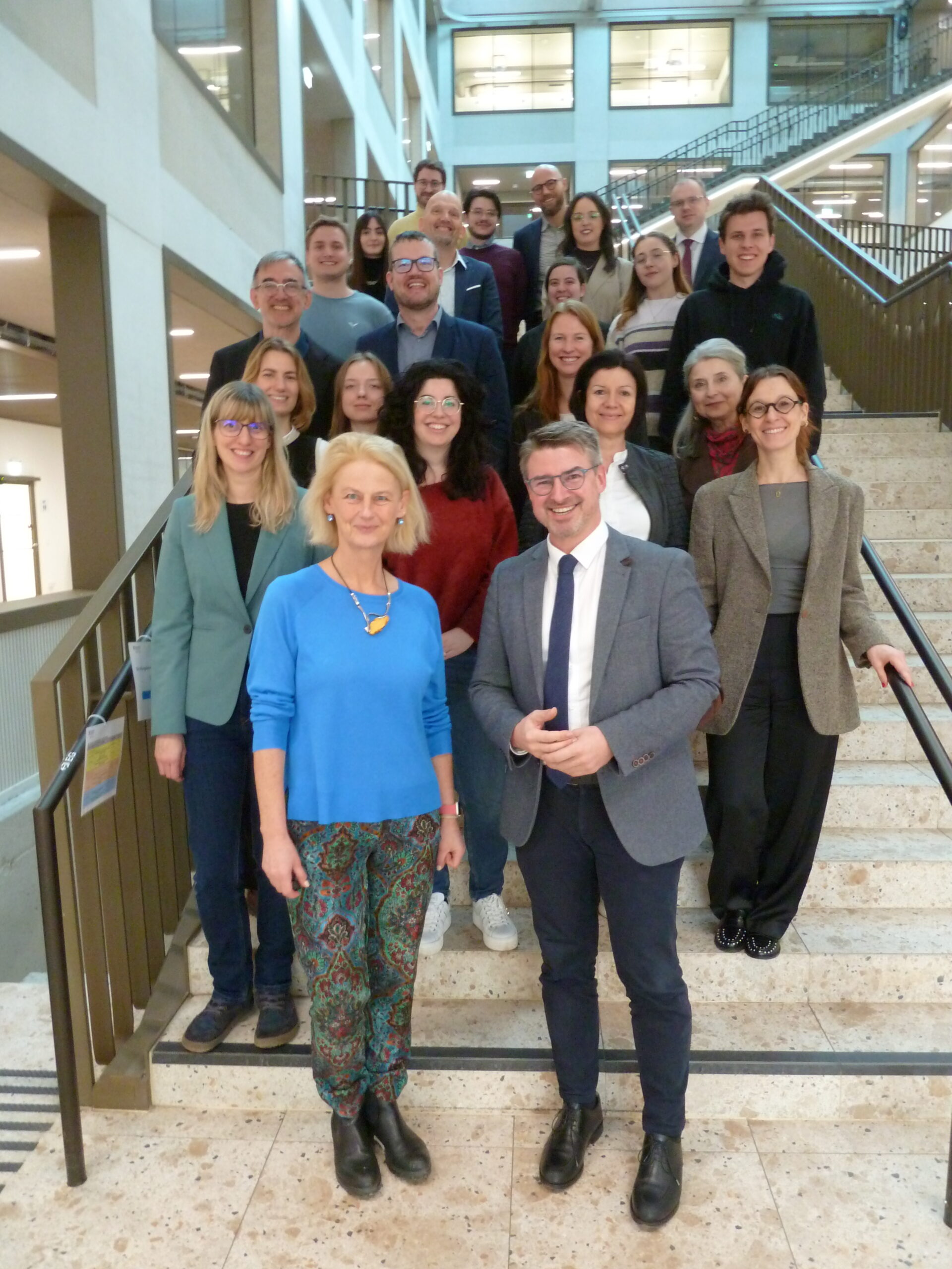 Visit by Veronika Sexl, Rector of the University