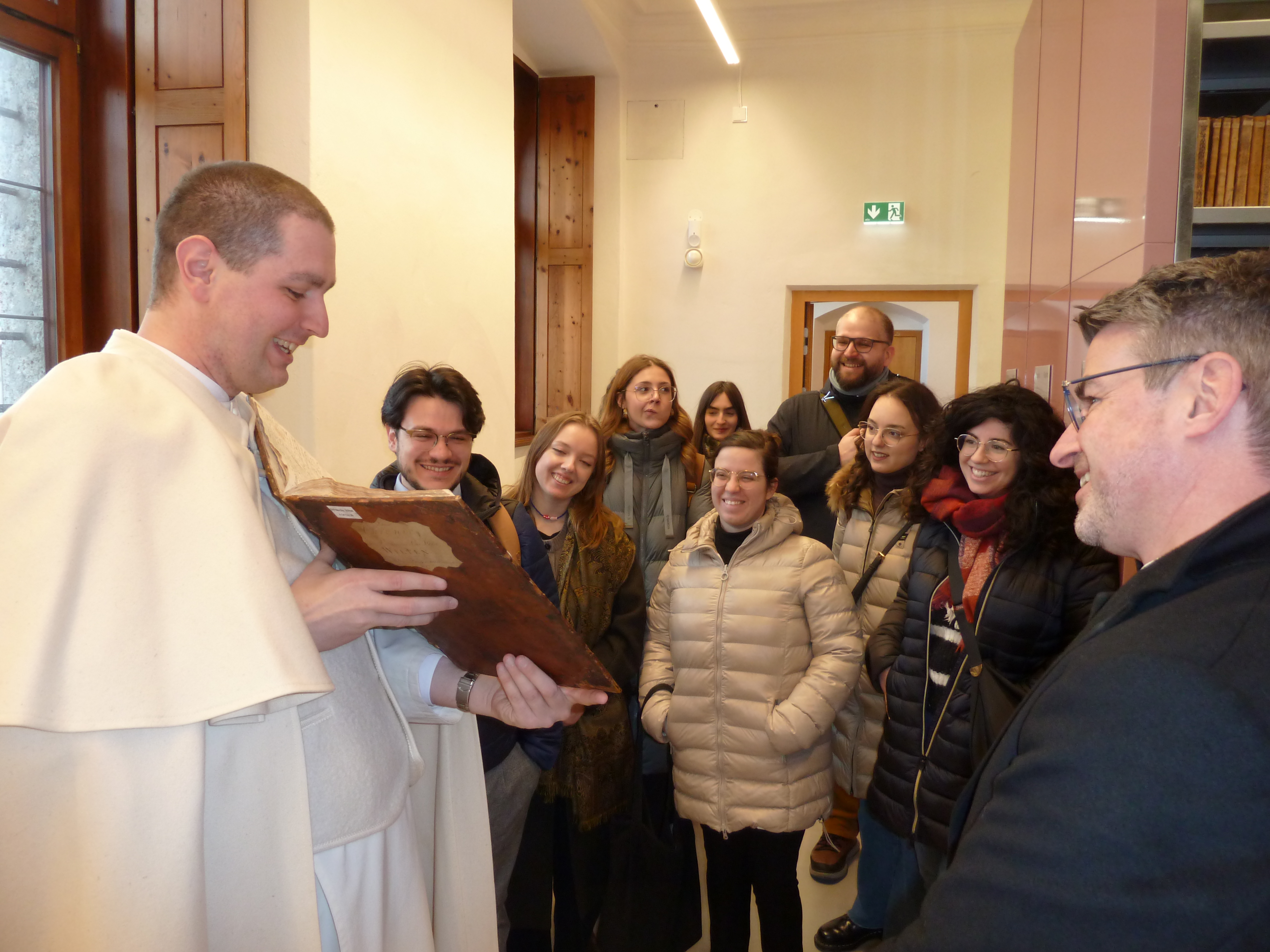 Visit of the Monastery of Wilten
