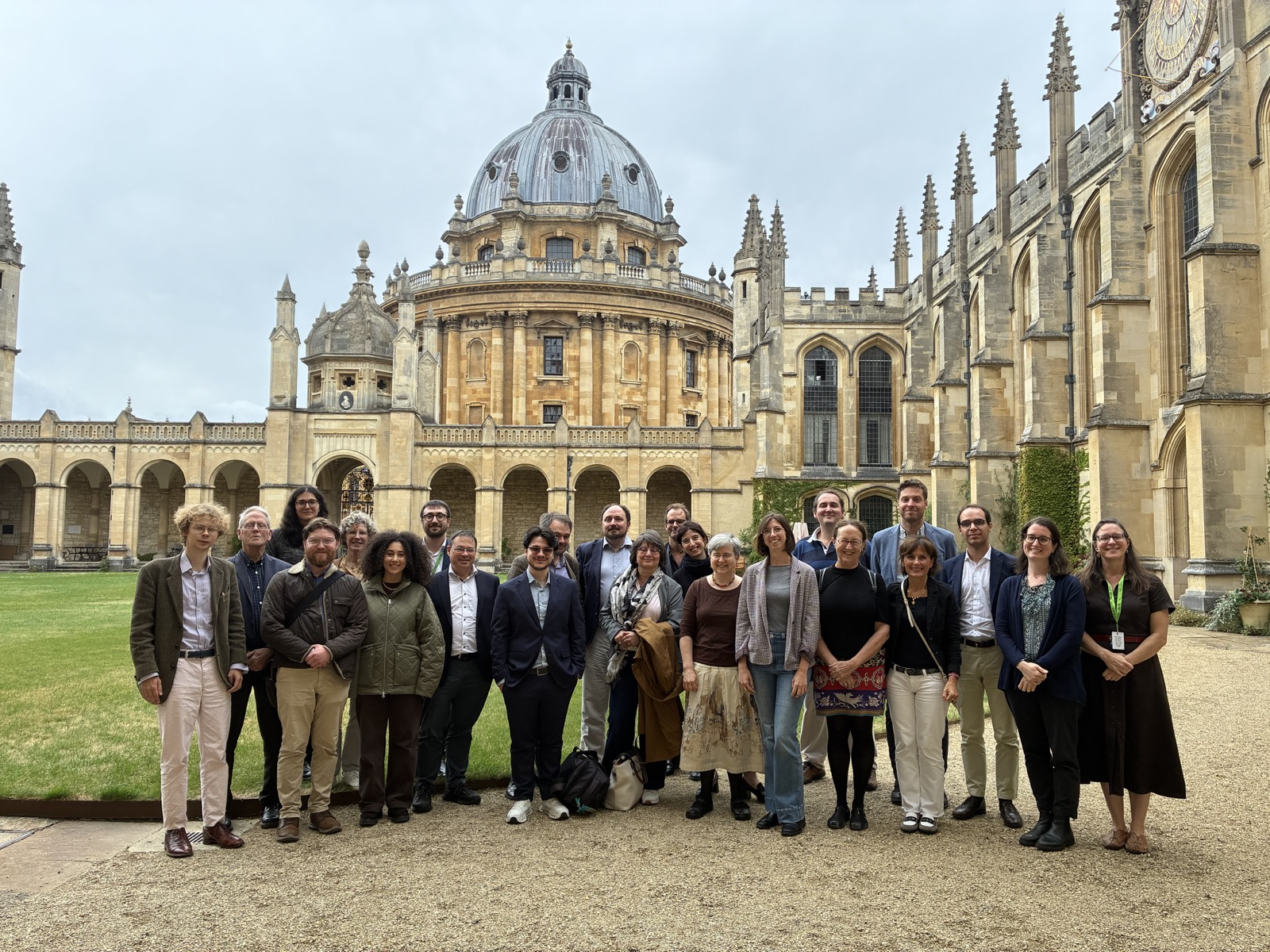 Domenico Graziano Presents his Research in Oxford