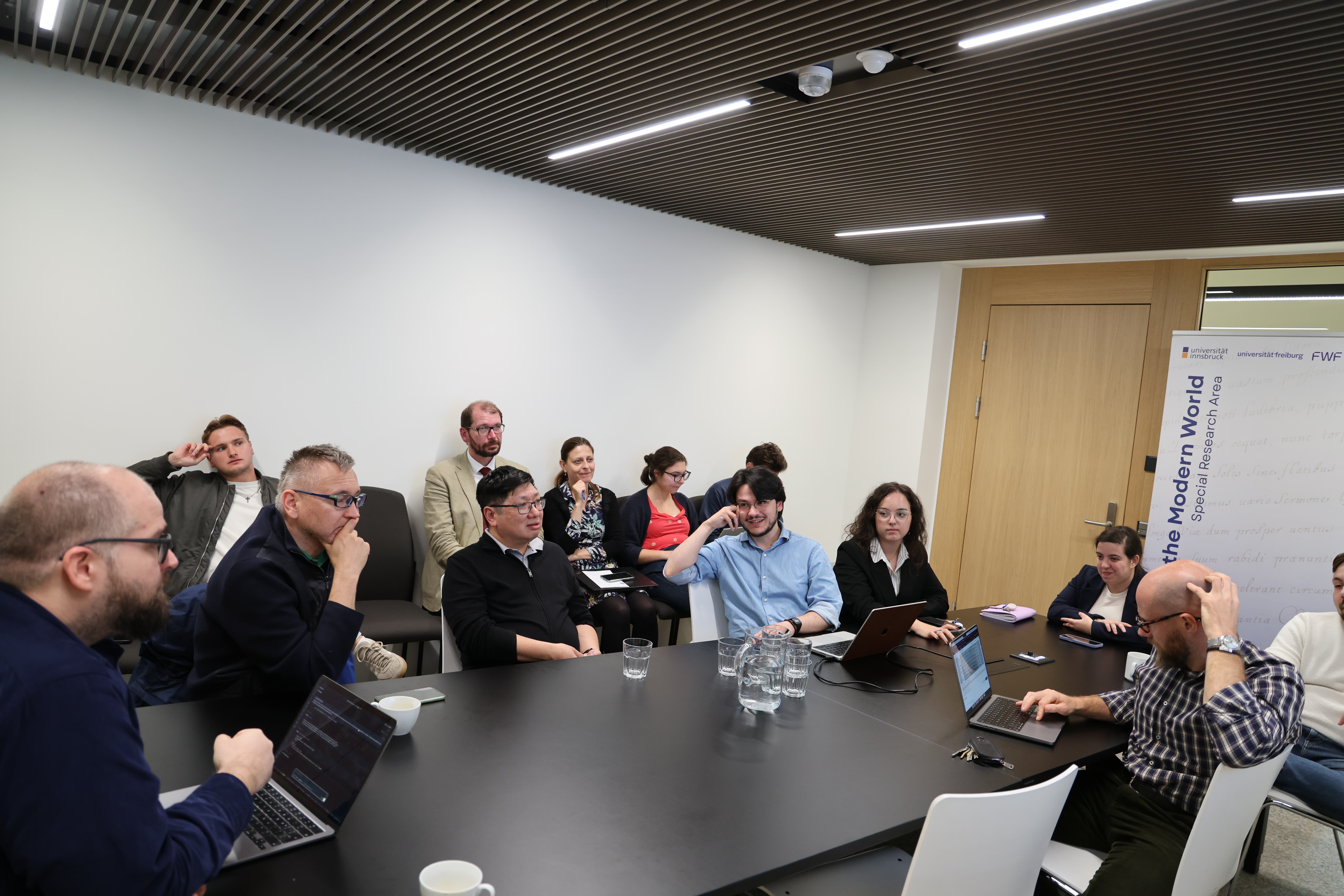 Meeting with the Forschungszentrum Digital Humanities
