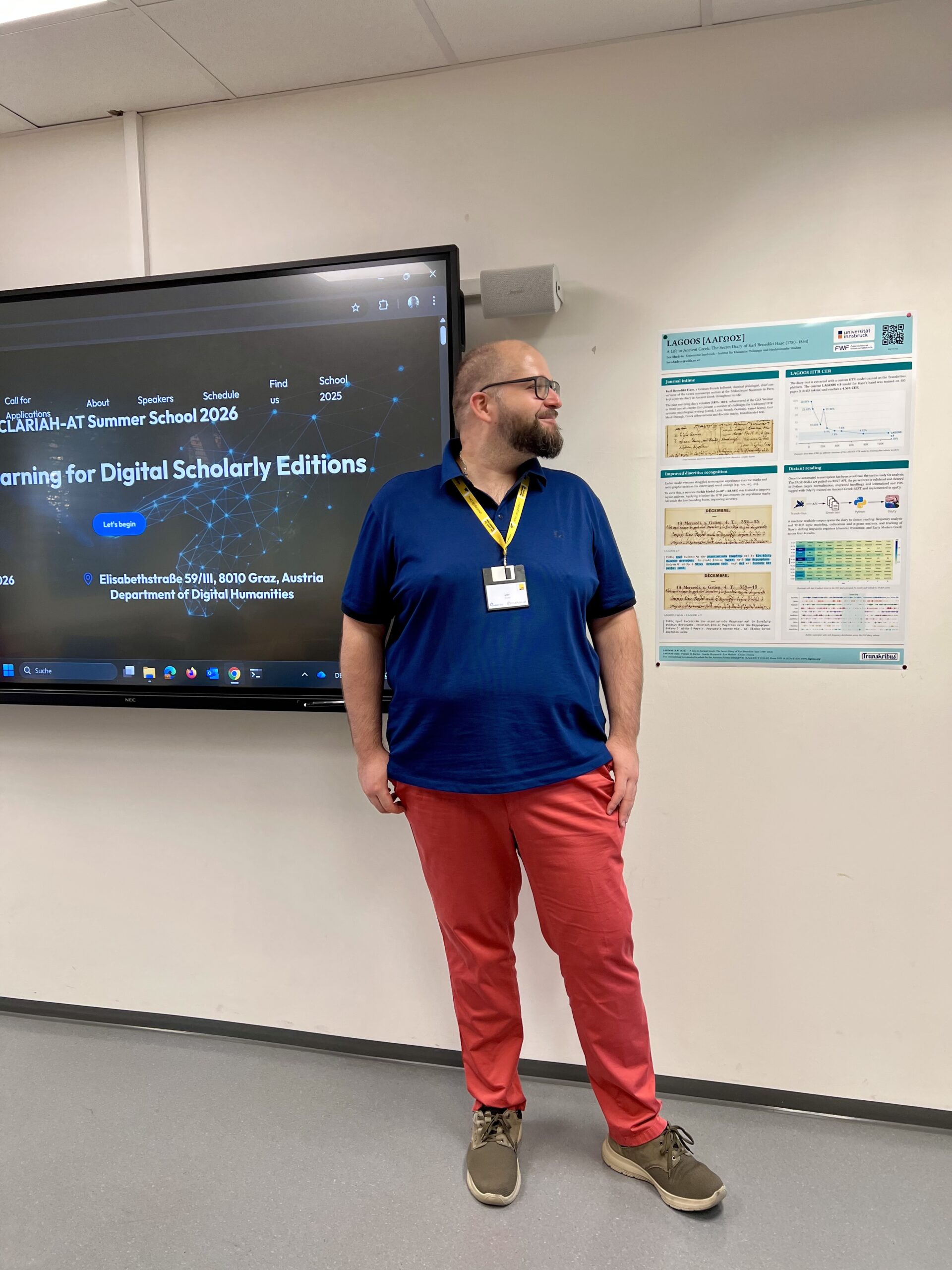 Machine Learning: Lev Shadrin at Summer School in Graz